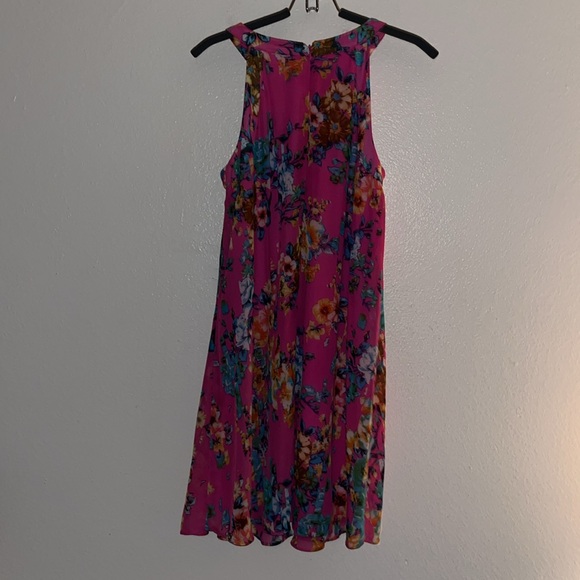Betsy Johnson nwot pink floral sundress size 8 - Picture 4 of 7